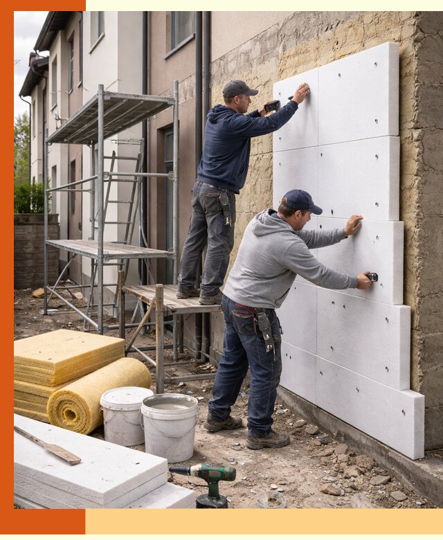 Утепление таунхауса с гарантией комфорта в Гагарине