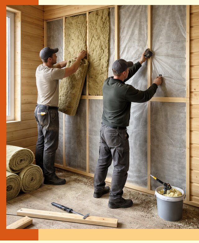 Утепление дома из минибруса в Гагарине: комплексные теплоизоляционные работы