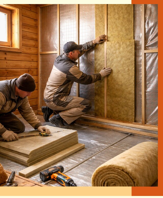 Утепление бани изнутри в Гагарине под ключ от 4370 руб./м² | ТепломастерГгр