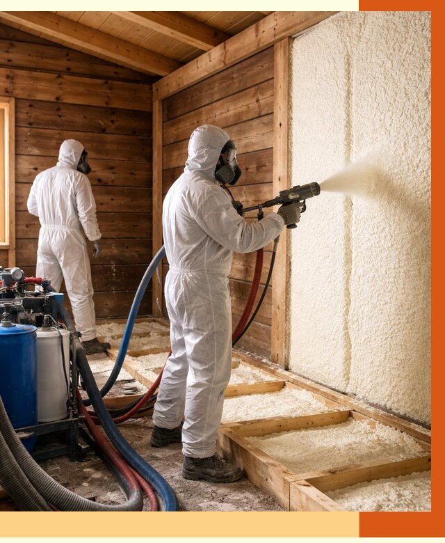 Утепление бани ппу в Гагарине под ключ от 4370 руб./м2 | ТепломастерГгр - напыление и монтаж ппу