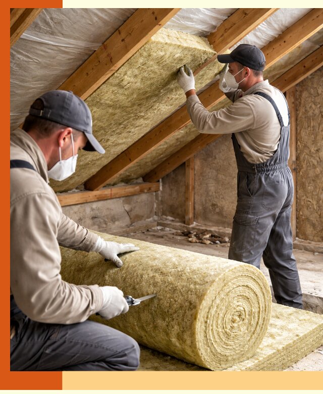 Утепление чердака минватой быстро и качественно в Гагарине