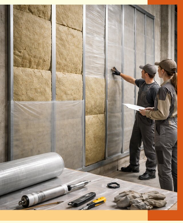 Утепление склада химсырья в Гагарине от 4682 руб. под ключ | ТепломастерГгр