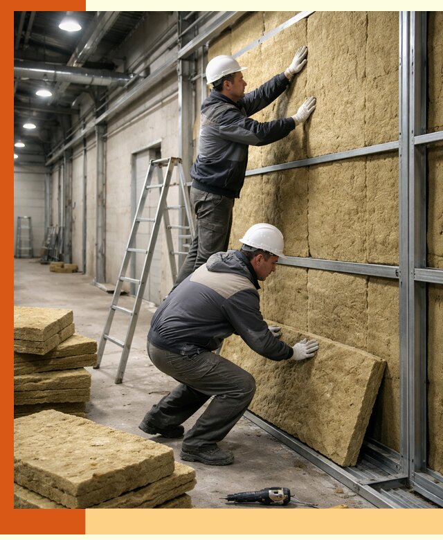 Утепление цеха под ключ в Гагарине с гарантией качества