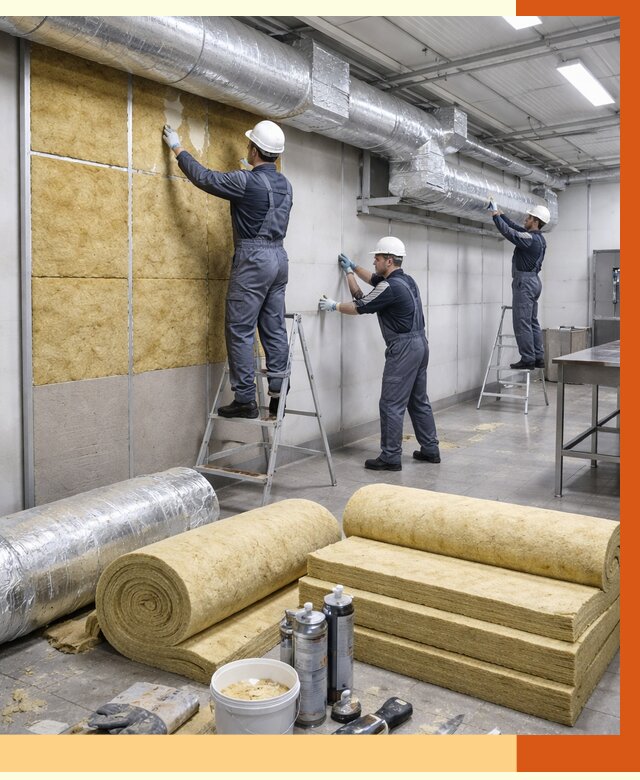 Утепление пищевого цеха в Гагарине от 13005 руб./м² — комплексно под ключ | ТепломастерГгр