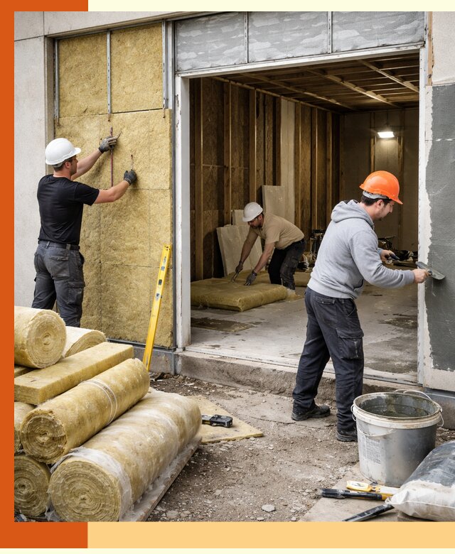 Утепление торгового павильона в Гагарине — качественно и энергоэффективно