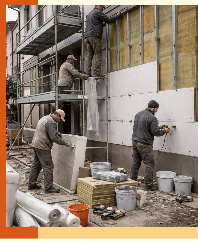 Утепление гостиницы под ключ в Гагарине с гарантией качества