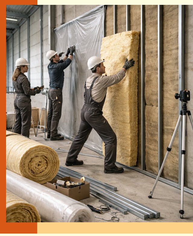 Утепление складского терминала в Гагарине профессионально и надёжно