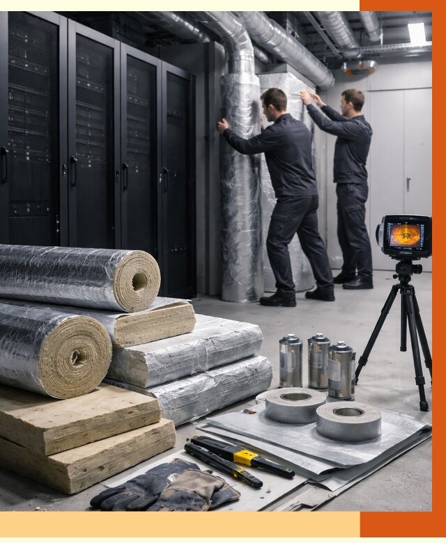 Утепление серверной в Гагарине от 8843 руб./м² — комплексно под ключ | ТепломастерГгр