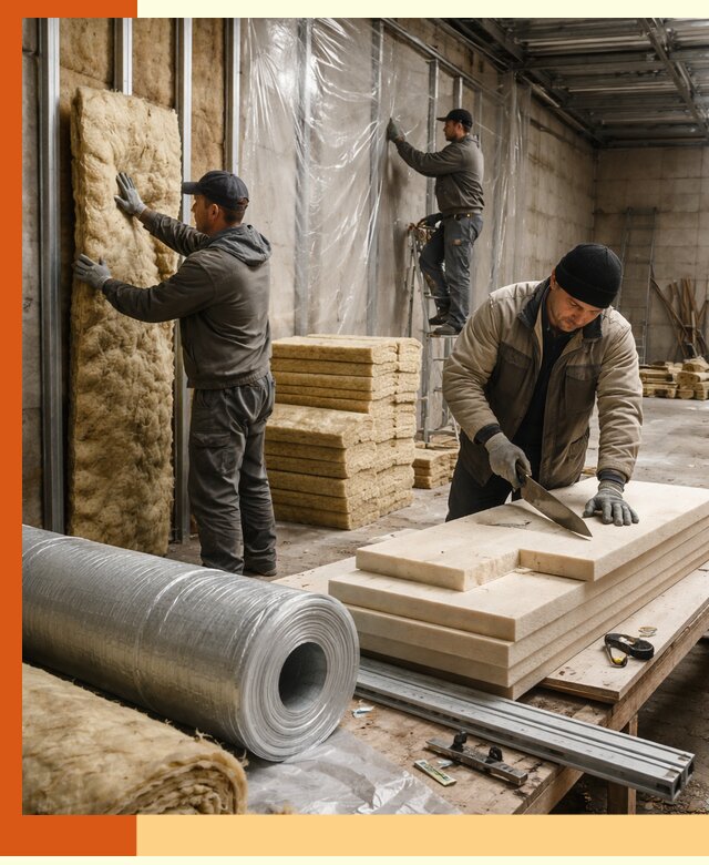 Утепление торгового склада в Гагарине с энергоэффективными решениями