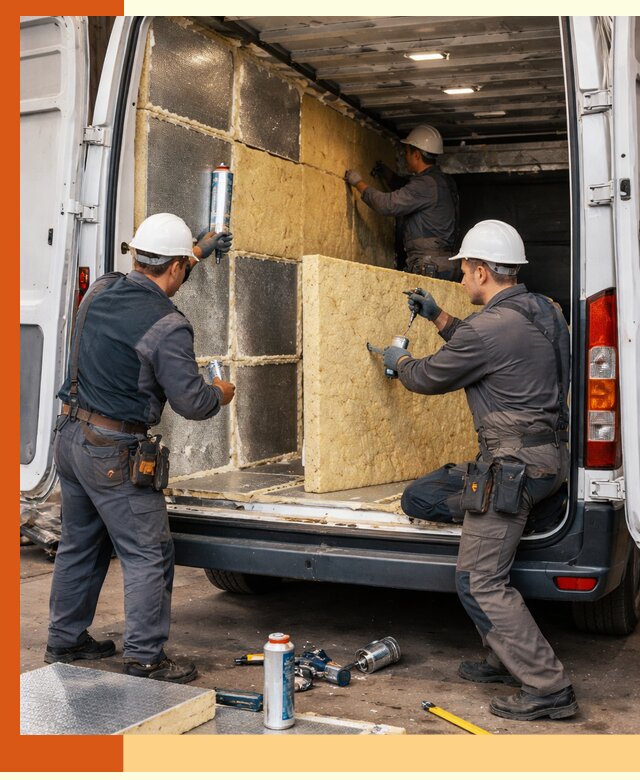 Утепление фургона-рефрижератора в Гагарине для сохранения температуры