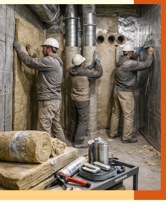 Утепление венткамеры в Гагарине под ключ от 1509 руб. — профессионально | ТепломастерГгр