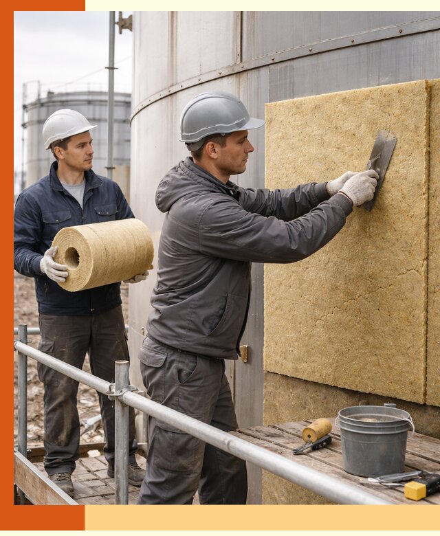 Профессиональное утепление резервуара и теплоизоляция в Гагарине