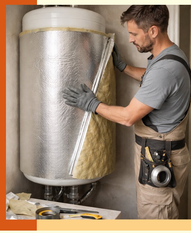 Утепление бойлера в Гагарине для снижения теплопотерь и экономии энергии