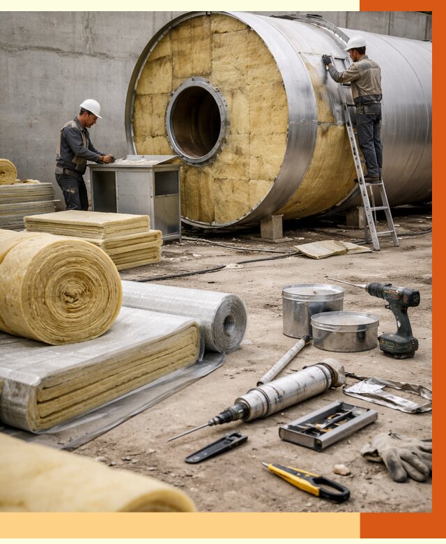 Утепление резервуара с топливом в Гагарине от 28611 руб. под ключ | ТепломастерГгр