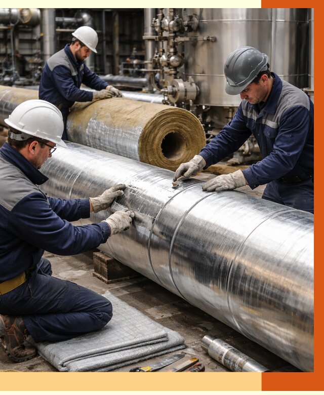 Утепление технологического оборудования в Гагарине от 4370 руб. за м2 | ТепломастерГгр