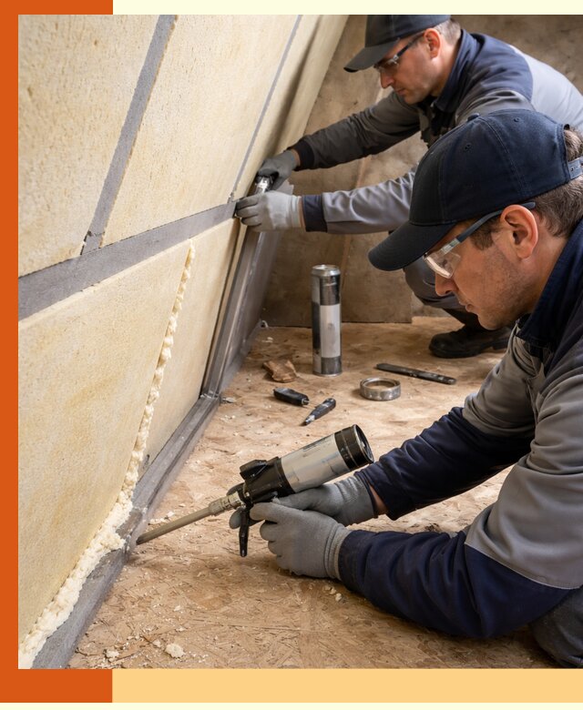 Герметизация стыков ППУ в Гагарине — надежное уплотнение швов