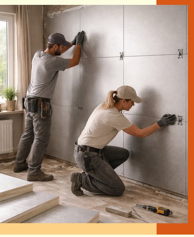 Утепление PIR панелями в Гагарине от 4370 руб. под ключ | ТепломастерГгр