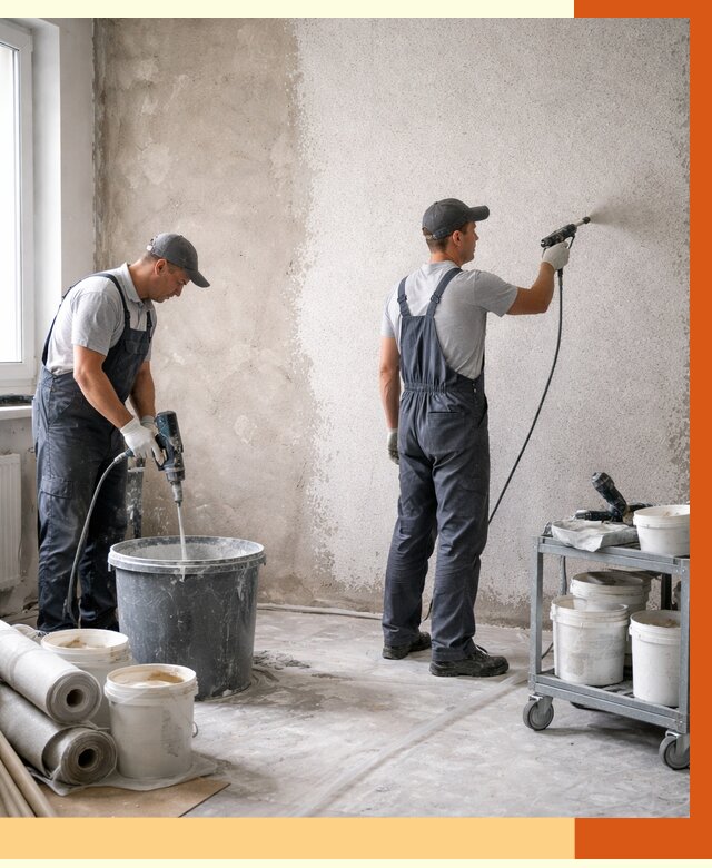 Утепление стен жидкой теплоизоляцией в Гагарине от 4370 руб/м² | ТепломастерГгр