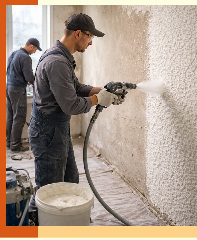 Утепление стен жидкой теплоизоляцией в Гагарине для квартир и домов