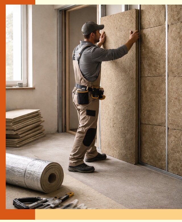 Шумоизоляция дома в Гагарине — комплексная защита от шума