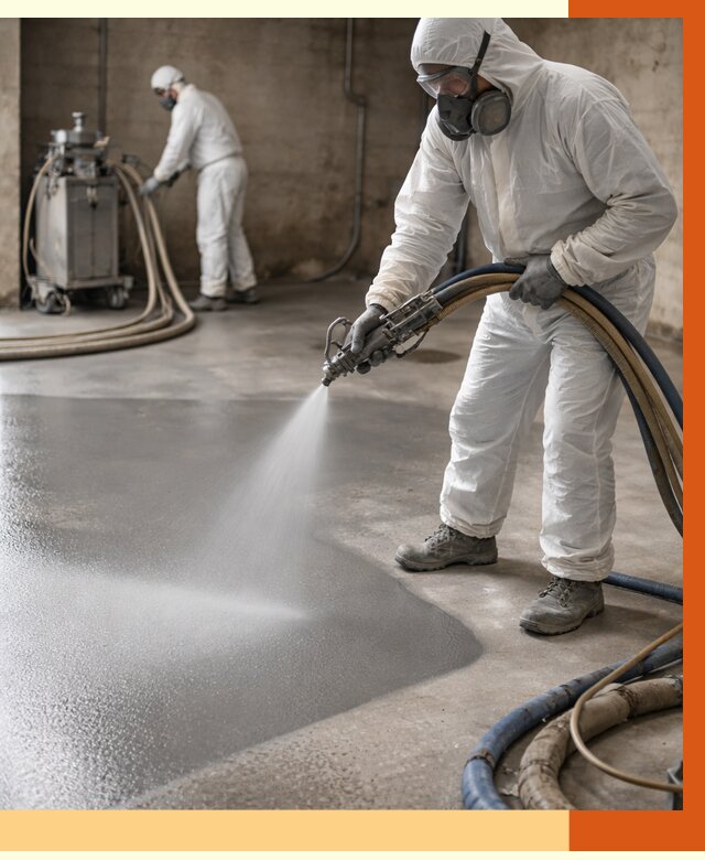 Гидроизоляция полимочевиной в Гагарине от 8843 руб/м² — напыление полимерной гидроизоляции | ТепломастерГгр