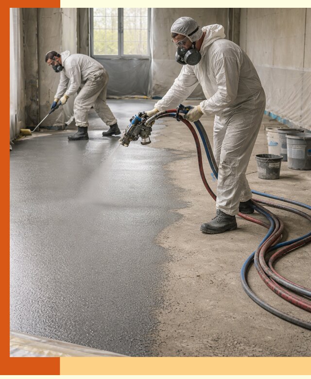 Гидроизоляция полимочевиной полов и конструкций в Гагарине