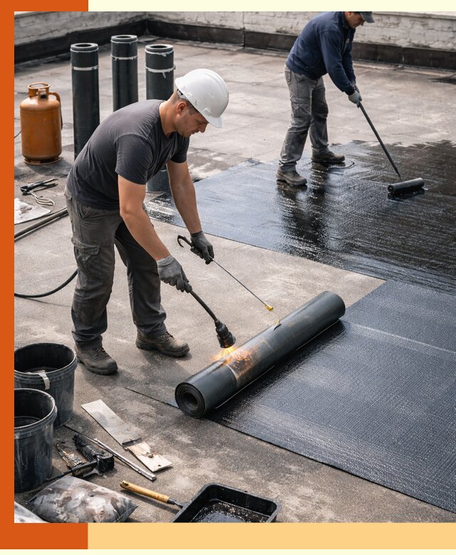 Гидроизоляция кровли в Гагарине — надежная защита от протечек