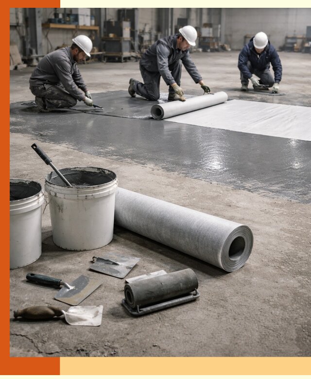 Гидроизоляция промышленного пола в Гагарине — защита и долговечность