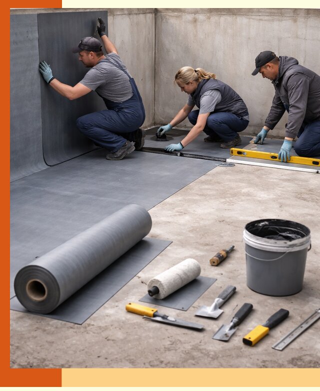 Гидроизоляция бассейна под ключ в Гагарине — надежная защита и герметизация