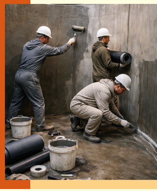 Гидроизоляция резервуара профессионально в Гагарине