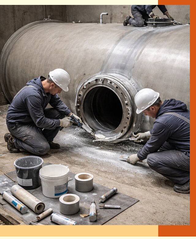 Гидроизоляция резервуара с топливом в Гагарине от 78030 руб. под ключ | ТепломастерГгр