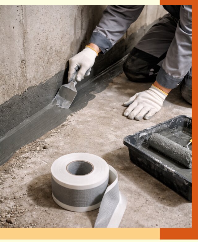 Гидроизоляция швов и герметизация стыков в Гагарине от 1301 руб. | ТепломастерГгр