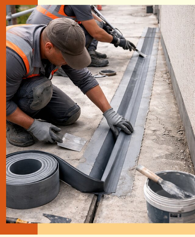 Гидроизоляция деформационного шва в Гагарине профессионально и надежно