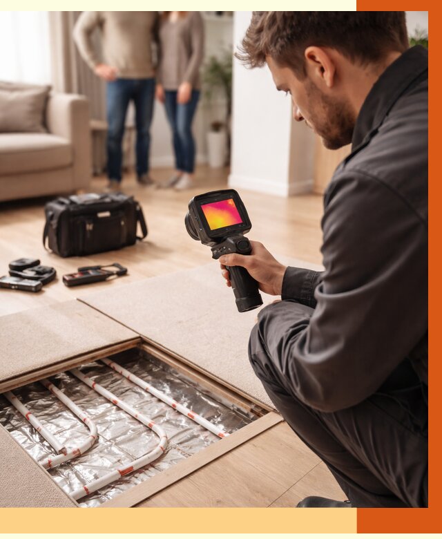 Тепловизионное обследование теплого пола в Гагарине от 4682 руб. — ТепломастерГгр