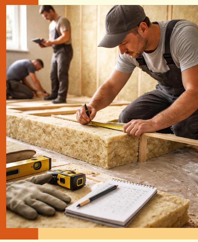 Расчет толщины утеплителя для зданий и помещений в Гагарине