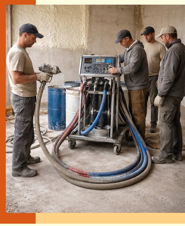 Аренда установки для напыления ППУ в Гагарине на выгодных условиях