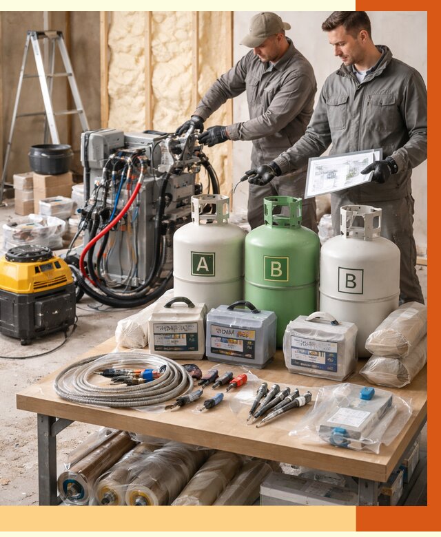 Продажа компонентов ППУ с консультацией в Гагарине от 4370 руб. | ТепломастерГгр